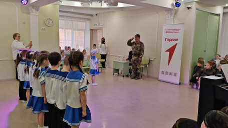 Патриотическое воспитание в действии: в детском саду прошёл смотр песни и строя 14