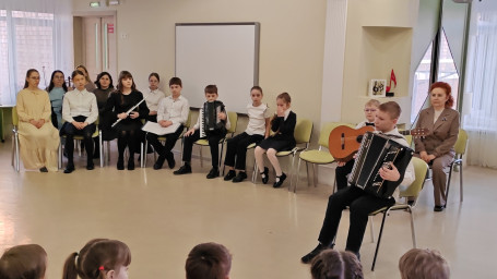 Концерт в рамках реализации мероприятий Года дошкольного образования.