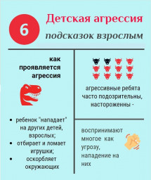 Детская агрессия "6 подсказок взрослым"