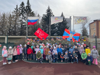 "Вымпел-Байкал" в гостях у дошколят